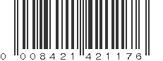 UPC 008421421176