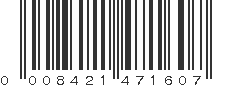 UPC 008421471607