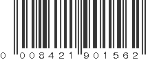 UPC 008421901562