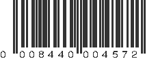 UPC 008440004572