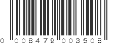 UPC 008479003508