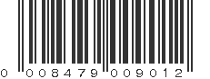 UPC 008479009012