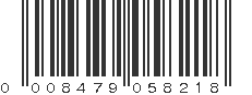 UPC 008479058218