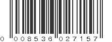 UPC 008536027157