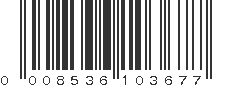 UPC 008536103677