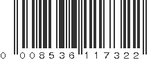 UPC 008536117322