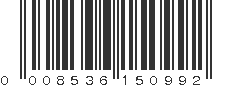 UPC 008536150992