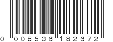 UPC 008536182672