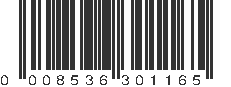 UPC 008536301165