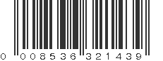 UPC 008536321439