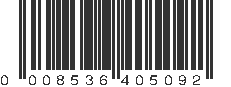 UPC 008536405092