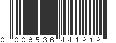 UPC 008536441212