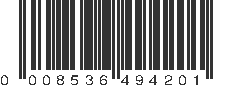 UPC 008536494201