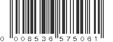 UPC 008536575061