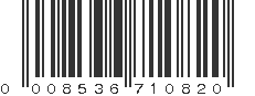 UPC 008536710820