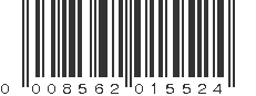 UPC 008562015524