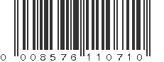 UPC 008576110710