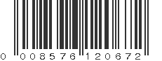 UPC 008576120672