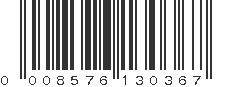 UPC 008576130367