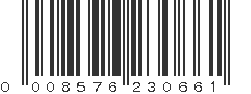 UPC 008576230661