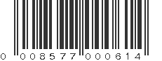 UPC 008577000614