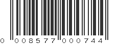 UPC 008577000744