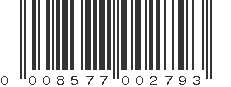 UPC 008577002793