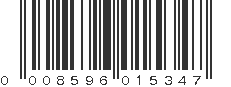 UPC 008596015347