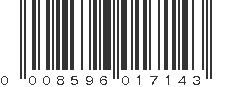 UPC 008596017143