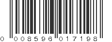 UPC 008596017198