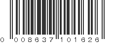 UPC 008637101626