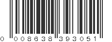 UPC 008638393051