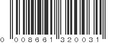 UPC 008661320031