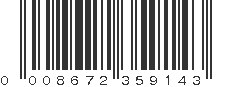 UPC 008672359143