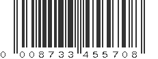 UPC 008733455708