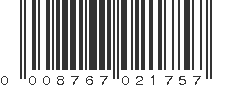 UPC 008767021757