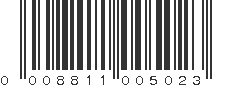 UPC 008811005023