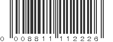 UPC 008811112226