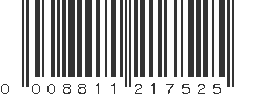 UPC 008811217525