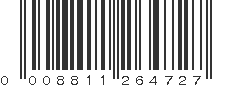 UPC 008811264727