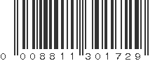 UPC 008811301729