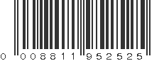 UPC 008811952525