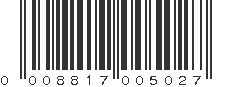 UPC 008817005027