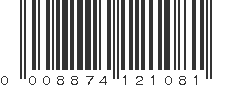 UPC 008874121081