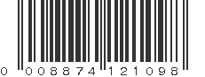 UPC 008874121098