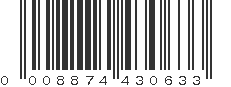 UPC 008874430633