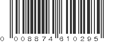 UPC 008874610295