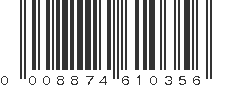 UPC 008874610356