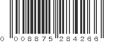 UPC 008875284266