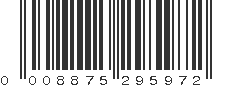 UPC 008875295972